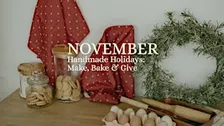 Handmade Holidays: Make, Bake & Give