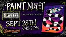 Beetlejuice Paint Night