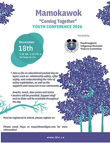 Mamokawok - "Coming Together" - Youth Safety Conference 2026
