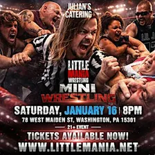 Little Mania Midget Wrestling -Invades -Washington,PA!