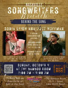 Nashville Songwriters Brunch: Behind the Song - Sonia Leigh & Jutt Huffman