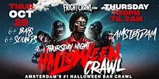 The Fright Crawl | Amsterdam Halloween Bar Crawl 2026 | Thursday, October 29
