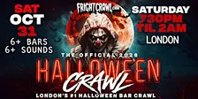 The Fright Crawl | London, ON's #1 Halloween Bar Crawl 2026 | Sat, Oct 31