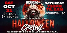 The Fright Crawl | Washington, DC's Halloween Bar Crawl 2026 | Sat, Oct 31