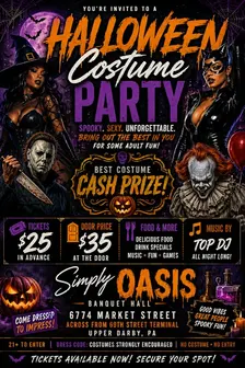 Adult Halloween party