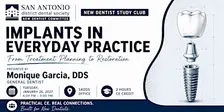New Dentist Study Club Session 3 | Implants in Everyday Practice