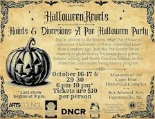 Hallowe'en Revels - "Haints & Diversions: A Poe Halloween Party"