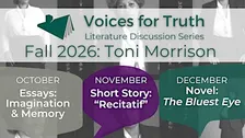 Voices for Truth: Toni Morrison Short Story - “Recitatif”