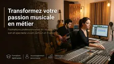 JPO CFPM TOULOUSE - Porte ouverte métiers musique, son et spectacle