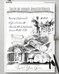Taller de Croquis Arquitectónico en Carboncillo