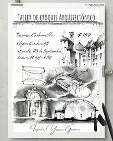 Taller de Croquis Arquitectónico en Carboncillo