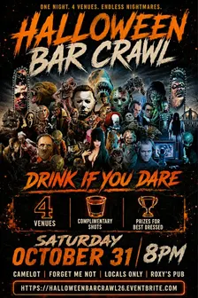 HALLOWEEN NIGHT BAR CRAWL