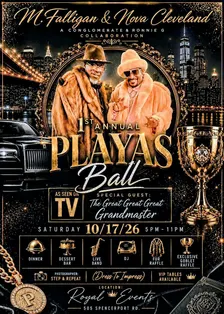 "1st ANNUAL PLAYAS BALL"