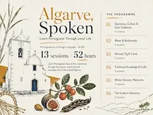 Algarve, Spoken: Learn Portuguese through local life. 52-hour course