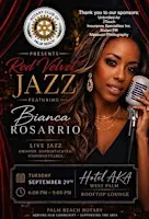 Tue Sept 29th 6pm Red Velvet Rooftop Jazz at Hotel AKA West Palm
