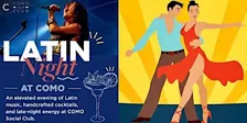 Como Social Club Latin Night with Special Guest Dance Instructors