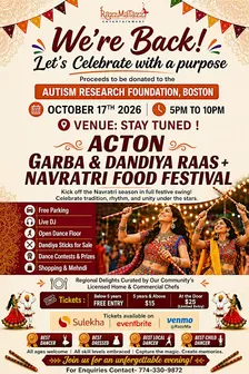 Garba & Dandiya Raas + Naratri Food Festival