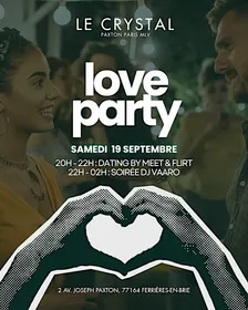 Speed Dating + DJ PARTY ✨ Crystal (77) X Meet & Flirt