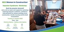 REX Women in Construction | Impostor Syndrome Workshop | Birmingham
