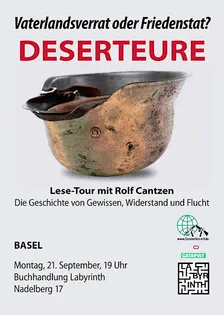 Deserteure - Vaterlandsverrat oder Friedenstat? Lesung mit Rolf Cantzen