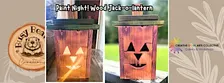 Paint Night! Wooden Jack-O-Lantern