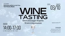 Wine tasting | 10 vini in degustazione - banchi d'assaggio all'aperto