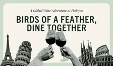 Road Trip in France Wine Dinner at Halcyon Hotel