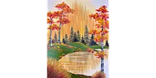 Shimmering Autumn - Paint and Sip in Fishkill | Classpop!™