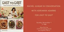 Rachel Gurjar in Conversation for East to East