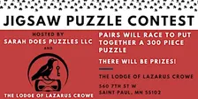 Pairs Jigsaw Puzzle Contest at The Lodge of Lazarus Crowe - November 2026