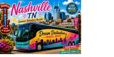 Summer Escape to Nashville, TN - June 22-25, 2028 (VA/NC Departure)