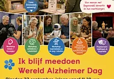 Kom naar en geniet op Wereld Alzheimer Dag in Midden Kennemerland 22 sept.