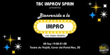 Bienvenida a la Impro: Una clase abierta con TBC Improv Spain