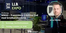 WMAS – framtidens trådlösa ljud med bredbandsteknik