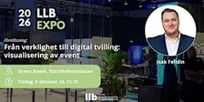 Från verklighet till digital tvilling: visualisering av event