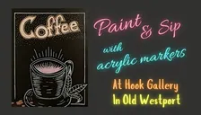 Draw & Sip Class - Relax, Learn, Socialize & Create Art