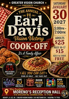 GVC hosts The Annual Earl Davis Vision Victory Cook-off