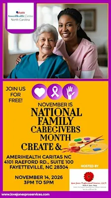 National Caregivers Month Create & Paint FREE Event