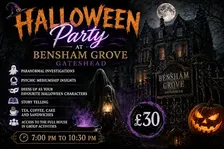 Halloween Ghost Hunt at Bensham Grove, Gateshead, NE8 2XD