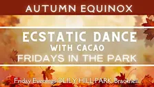 Autumn Equinox Ecstatic Dance With Cacao - Fridays in The Park