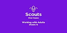 Working with Adults (Module 9)
