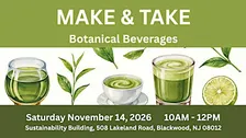 Make & Take: Botanical Beverages