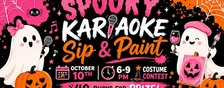 Spooky Karaoke Sip and Paint