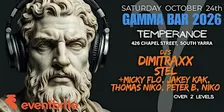GAMMA BAR 2026 @ TEMPERANCE CHAPEL ST