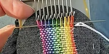 Mend and Patch with a Mini Loom