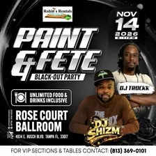 PAINT AND FETE BLACKOUT