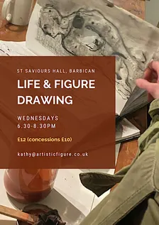 Life Drawing at St Saviours Hall
