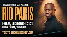 RIO PARIS - Stand-Up Comedy in Melbourne FL - 12/4 - Triggered