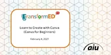 Learn to Create with Canva (Canva Basics)