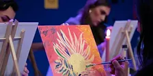 Boozy Brushes, Drag Hip Hop Tunes & Graffiti Blooms Paint Party! Edinburgh